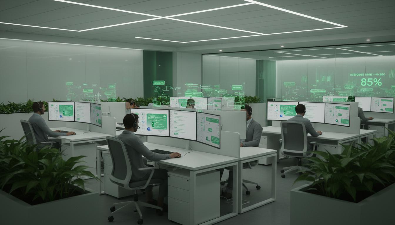 Automatic Assignment of WhatsApp Conversations to Multiple Agents